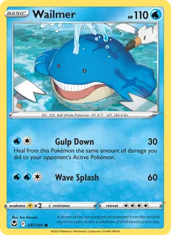 Wailmer (Silver Tempest #037)