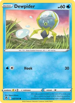 Dewpider (Silver Tempest #047)