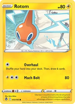 Rotom (Silver Tempest #053)