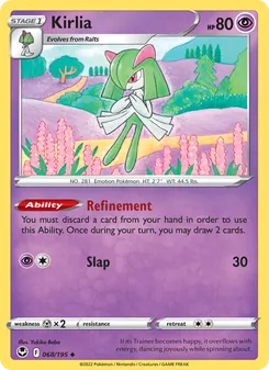 Kirlia (Silver Tempest #068)