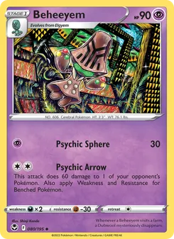 Beheeyem (Silver Tempest #080)