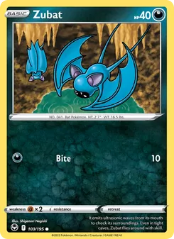 Zubat (Silver Tempest #103)