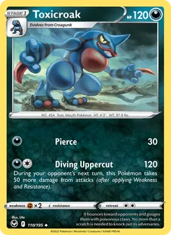 Toxicroak (Silver Tempest #110)