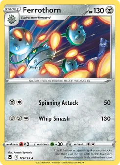 Ferrothorn (Silver Tempest #122)