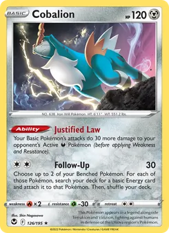 Cobalion (Silver Tempest #126)