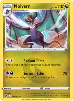 Noivern (Silver Tempest #133)