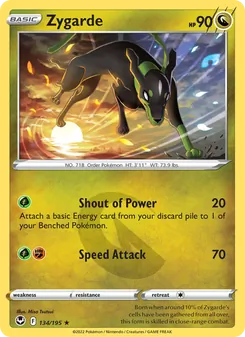 Zygarde (Silver Tempest #134)