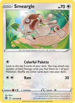 Smeargle (Silver Tempest #137)
