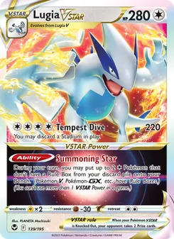 Lugia VSTAR (Silver Tempest #139)