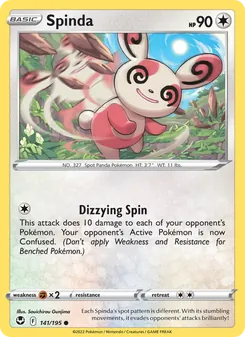 Spinda (Silver Tempest #141)