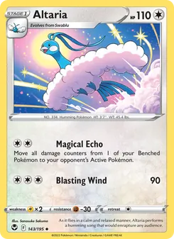 Altaria (Silver Tempest #143)