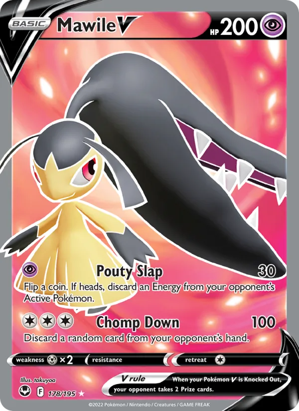 Mawile V — Silver Tempest #178 (Pokémon TCG card)