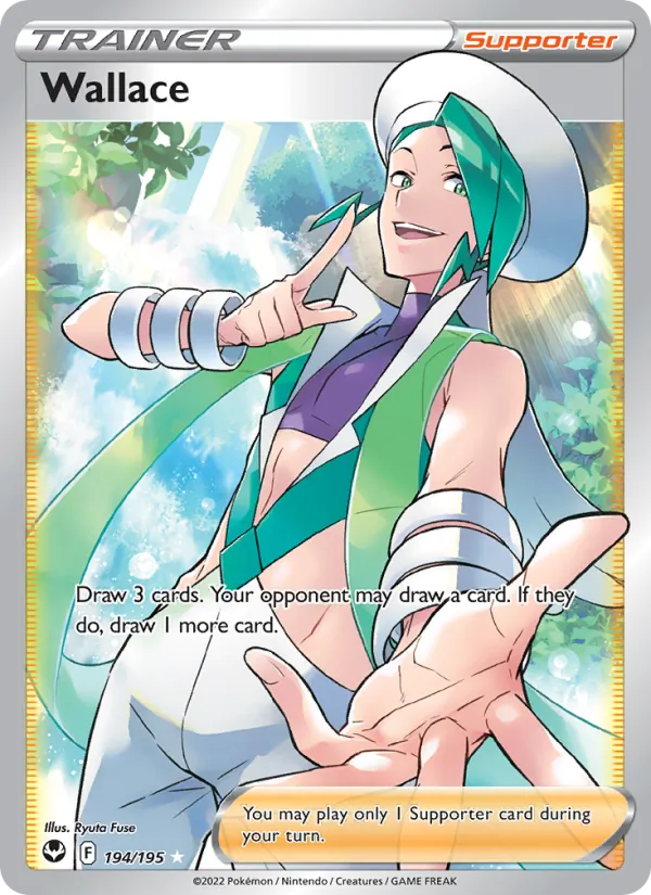 Wallace — Silver Tempest #194 (Pokémon TCG card)