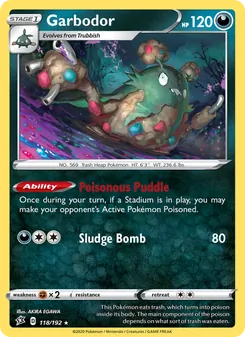 Garbodor (Rebel Clash #118)