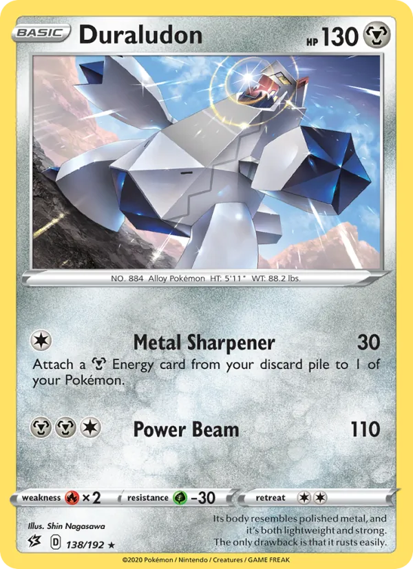 Duraludon — Rebel Clash #138 (Pokémon TCG card)