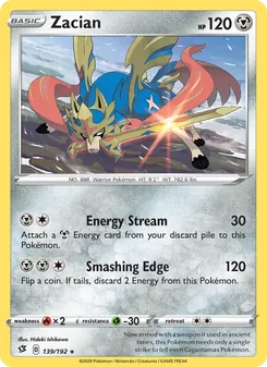 Zacian (Rebel Clash #139)