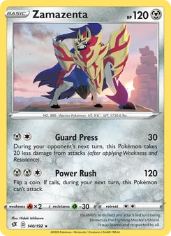 Zamazenta (Rebel Clash #140)