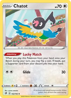 Chatot (Rebel Clash #142)