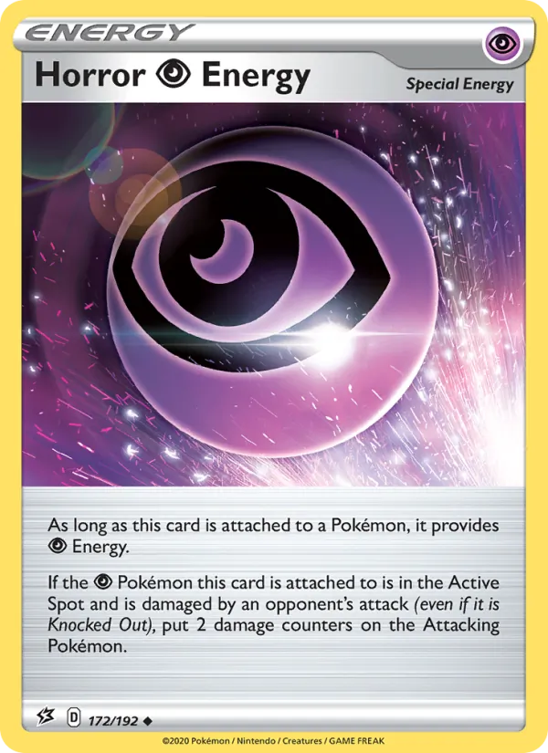 Horror Psychic Energy — Rebel Clash #172 (Pokémon TCG card)