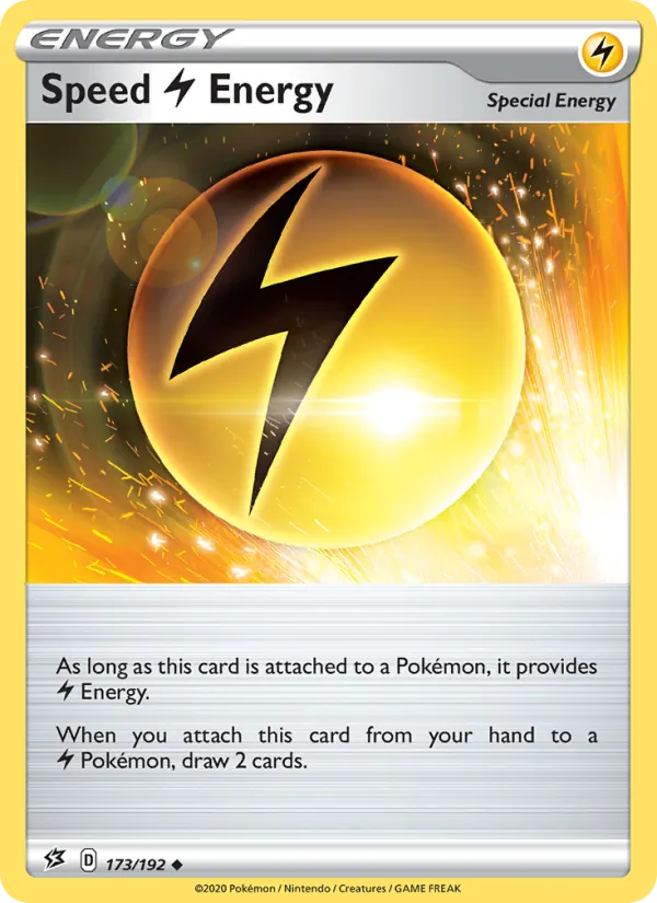 Speed Lightning Energy — Rebel Clash #173 (Pokémon TCG card)