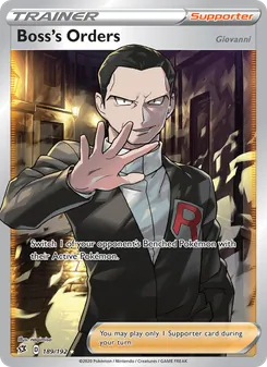 Boss's Orders (Giovanni) (Rebel Clash #189)