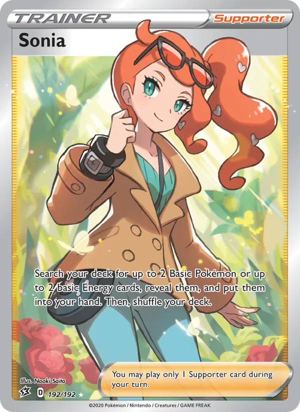 Sonia — Rebel Clash #192 (Pokémon TCG card)