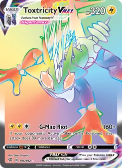 Toxtricity VMAX (Rebel Clash #196)