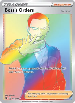 Boss's Orders (Giovanni) (Rebel Clash #200)