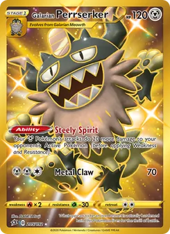Galarian Perrserker (Rebel Clash #205)