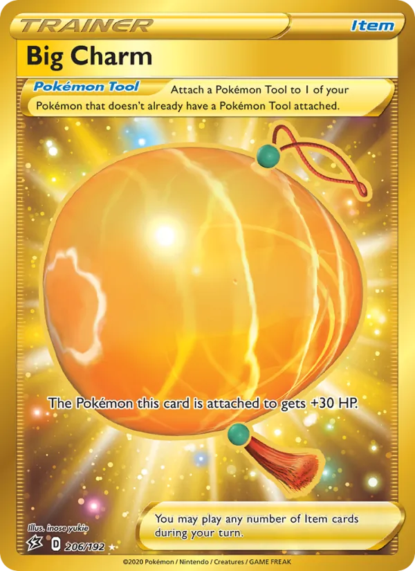 Big Charm — Rebel Clash #206 (Pokémon TCG card)