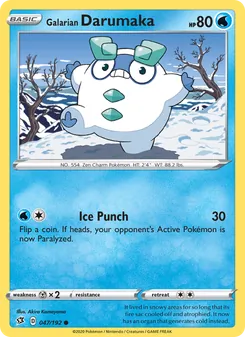 Galarian Darumaka (Rebel Clash #47)
