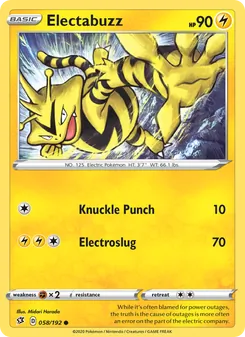Electabuzz (Rebel Clash #58)