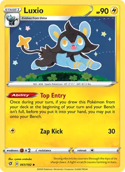 Luxio (Rebel Clash #61)