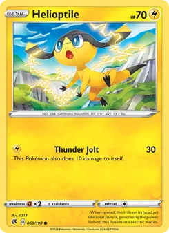 Helioptile (Rebel Clash #63)