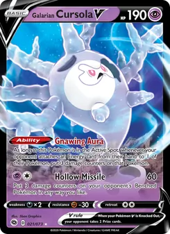 Galarian Cursola V (Champion's Path #21)