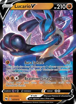 Lucario V (Champion's Path #27)
