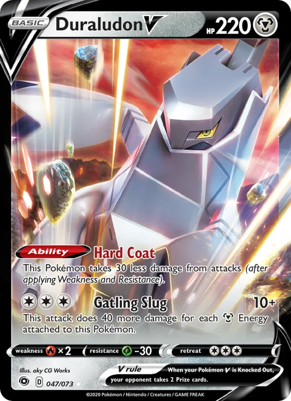 Duraludon V — Champion's Path #47 (Pokémon TCG card)