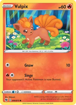 Vulpix (Champion's Path #6)