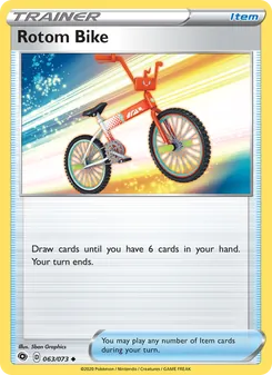 Rotom Bike (Champion's Path #63)