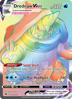 Drednaw VMAX (Champion's Path #75)