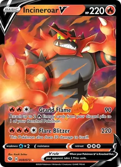 Incineroar V (Champion's Path #8)