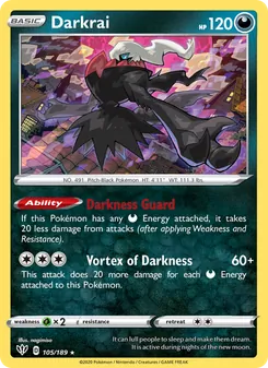 Darkrai (Darkness Ablaze #105)