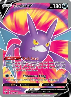 Crobat V (Darkness Ablaze #182)