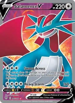 Salamence V (Darkness Ablaze #185)