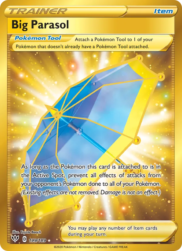 Big Parasol — Darkness Ablaze #199 (Pokémon TCG card)