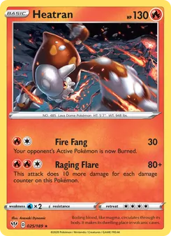 Heatran (Darkness Ablaze #25)