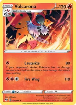 Volcarona (Darkness Ablaze #30)