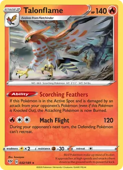 Talonflame (Darkness Ablaze #32)