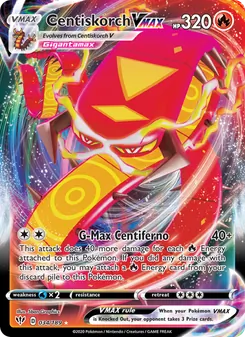 Centiskorch VMAX (Darkness Ablaze #34)