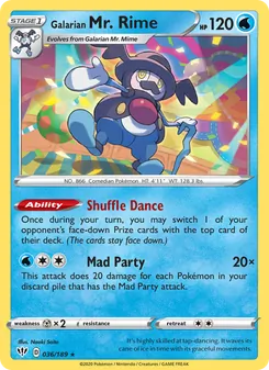 Galarian Mr. Rime (Darkness Ablaze #36)